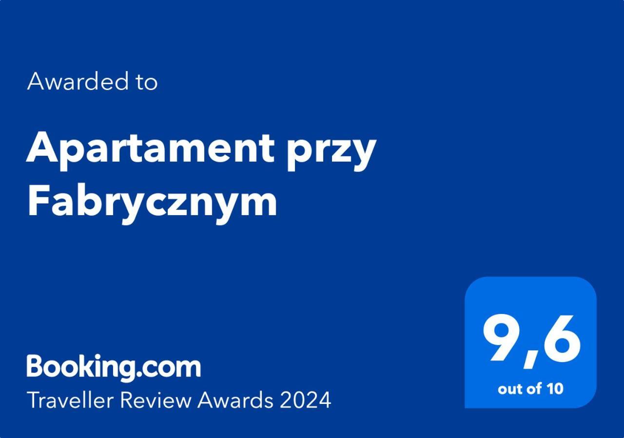 Apartament Przy Fabrycznym Лодзь Екстер'єр фото